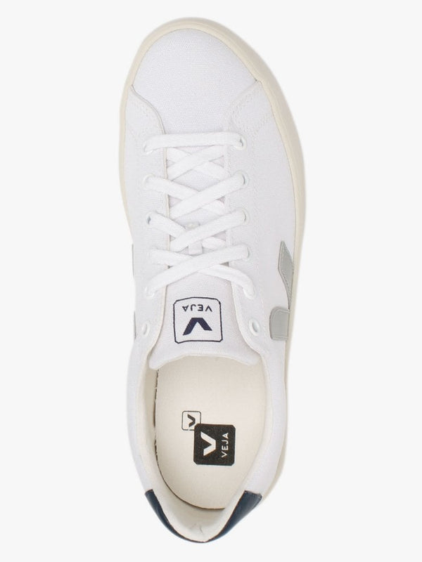 Men’s Esplar SE Canvas White Oxford Grey Nautico Trainers