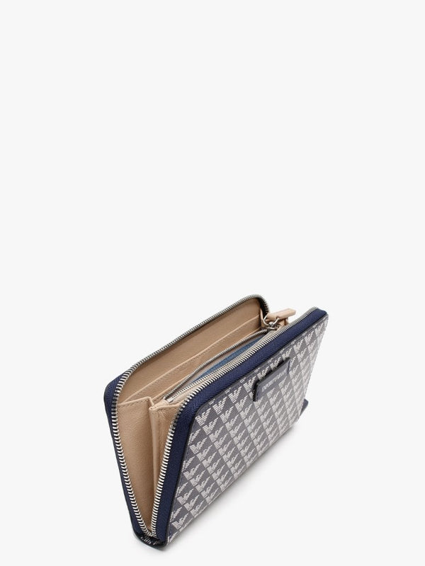 Storm Repeat Logo Zip Around Wallet
