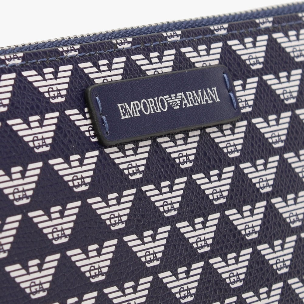 Storm Repeat Logo Zip Around Wallet