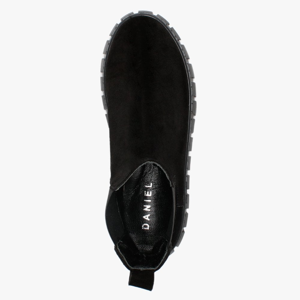 Bosun Black Suede Chelsea Boots