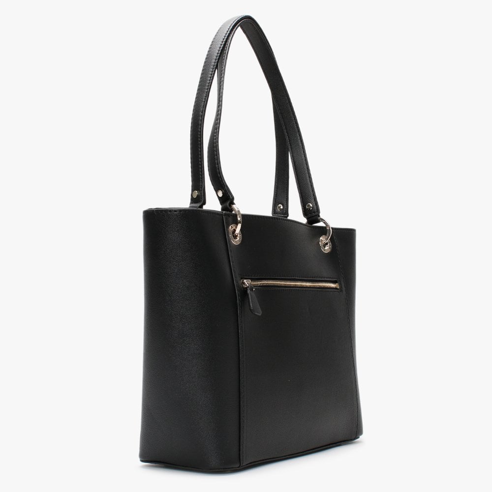 Noelle E Black Tote Bag