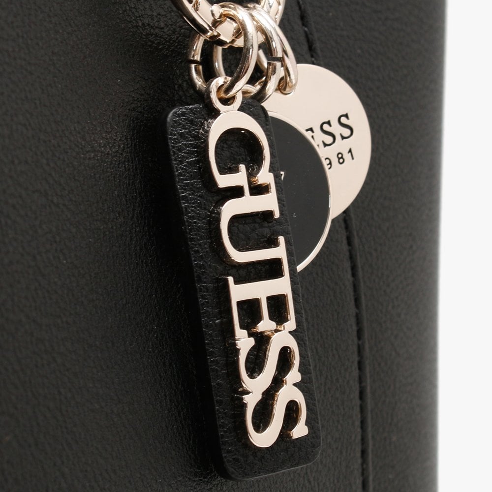 Noelle E Black Tote Bag