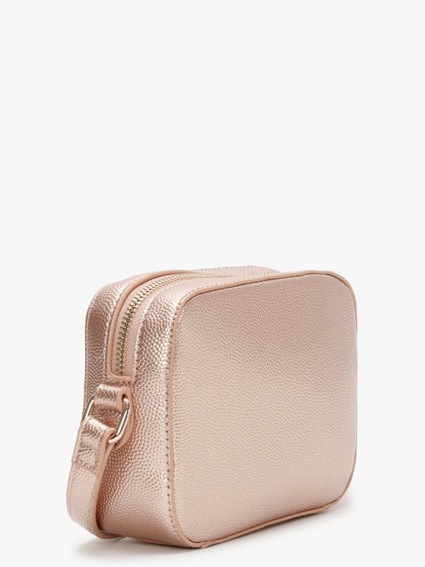 Divina Oro Rosa Pebbled Camera Bag