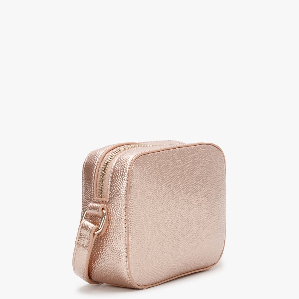 Divina Oro Rosa Pebbled Camera Bag