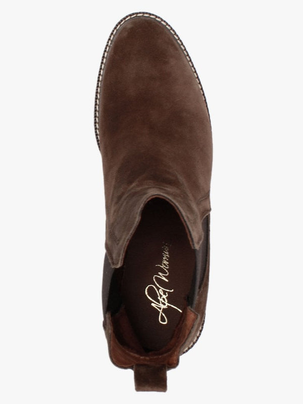 Sage Brown Suede Chelsea Boots