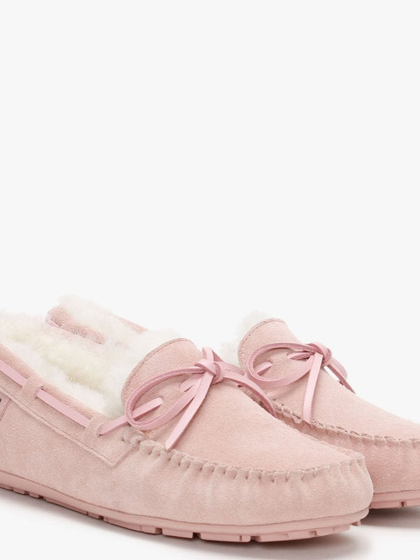 Prost Pink Double-Face Sheepskin Slippers