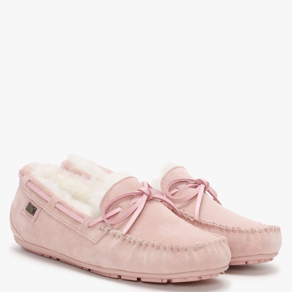 Prost Pink Double-Face Sheepskin Slippers