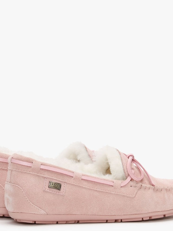 Prost Pink Double-Face Sheepskin Slippers