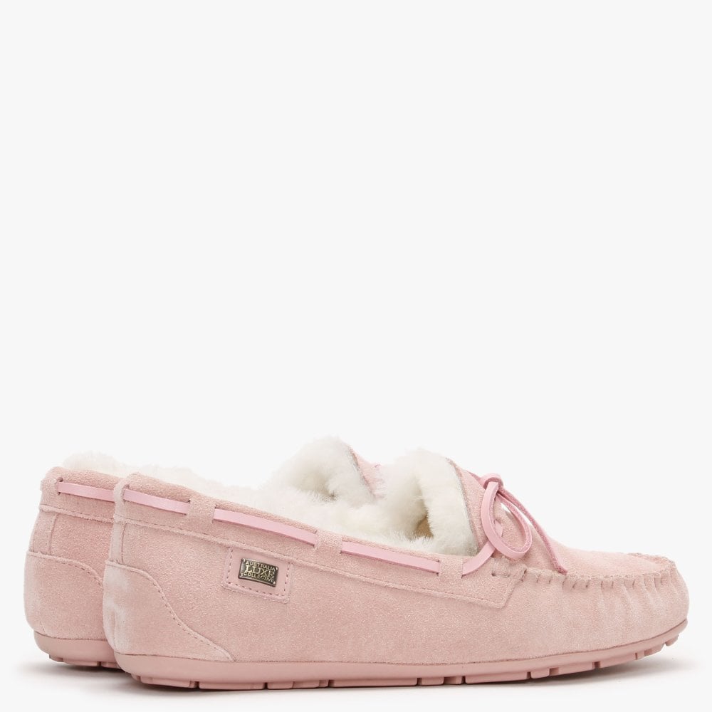 Prost Pink Double-Face Sheepskin Slippers