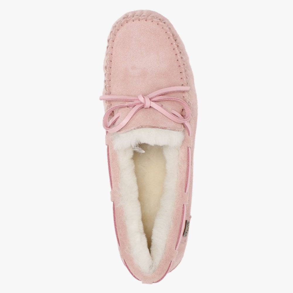 Prost Pink Double-Face Sheepskin Slippers
