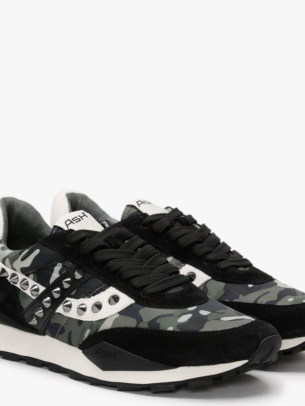 Spider 168 Studs Camo Eco Trainers