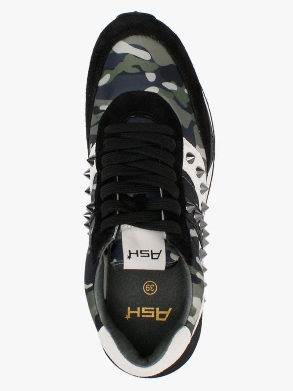 Spider 168 Studs Camo Eco Trainers