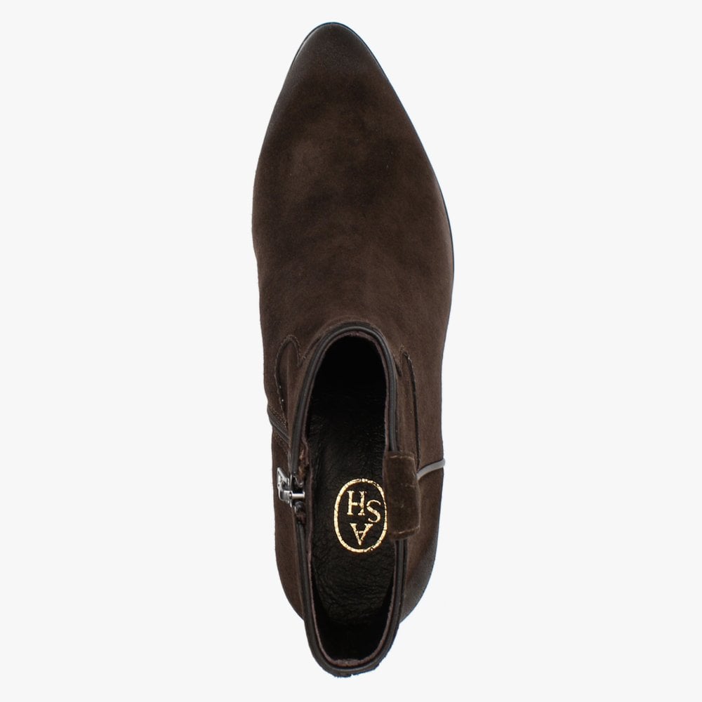 Houston Ebano Suede Western Boots