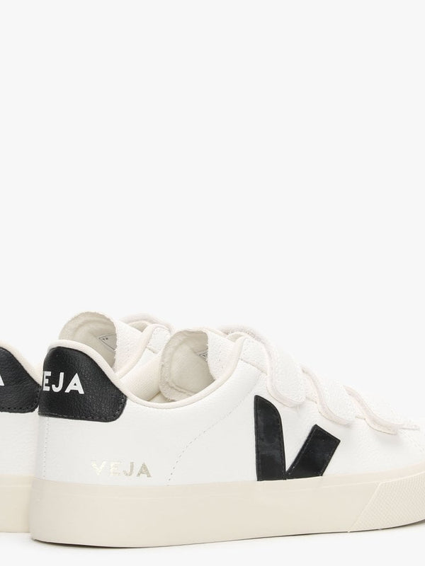 Recife Chromefree Leather Extra White Black Trainers