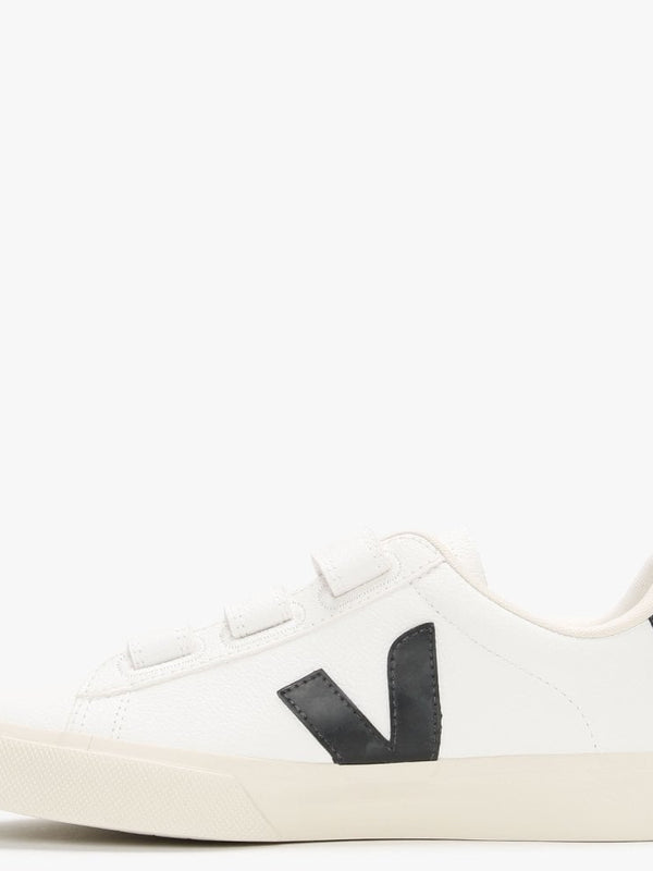 Recife Chromefree Leather Extra White Black Trainers
