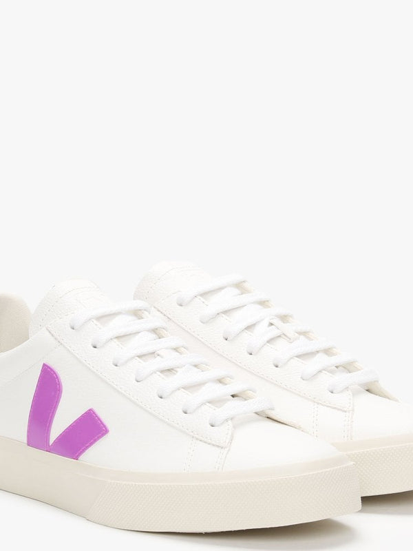 Campo Chromefree Leather White Ultraviolet Black Trainers