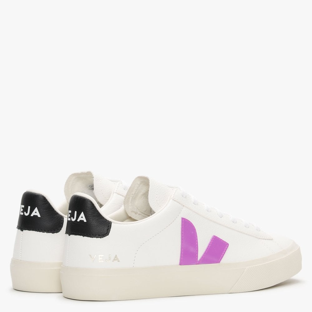 Campo Chromefree Leather White Ultraviolet Black Trainers