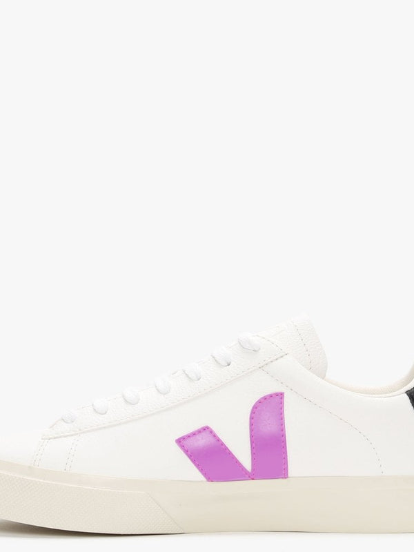 Campo Chromefree Leather White Ultraviolet Black Trainers