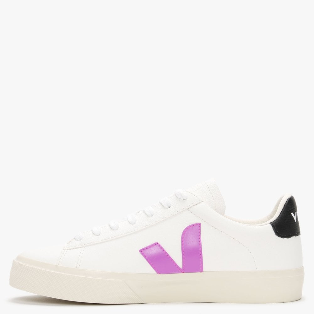 Campo Chromefree Leather White Ultraviolet Black Trainers