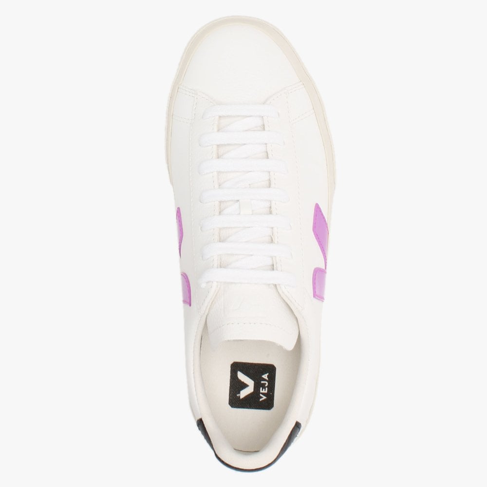 Campo Chromefree Leather White Ultraviolet Black Trainers