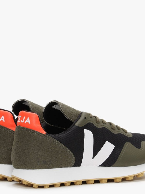 Men’s SDU RT Vegan Alveomesh Black White Kaki Trainers