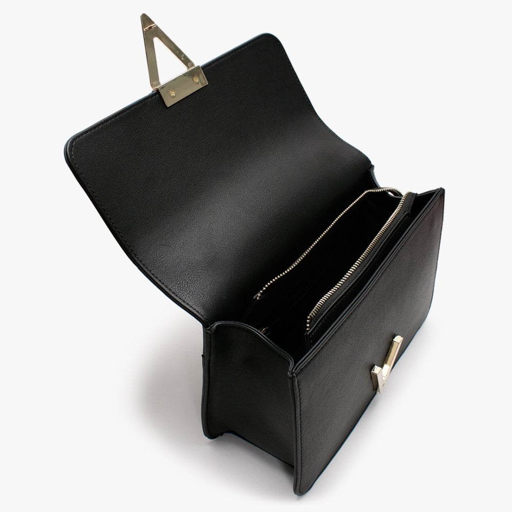 Penelope Black Satchel Bag