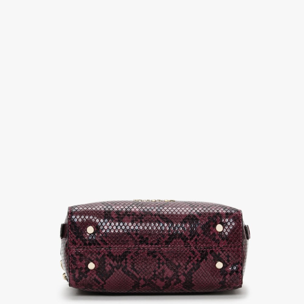 Pattie Haversack Bord Multi Reptile Cross-Body Bag