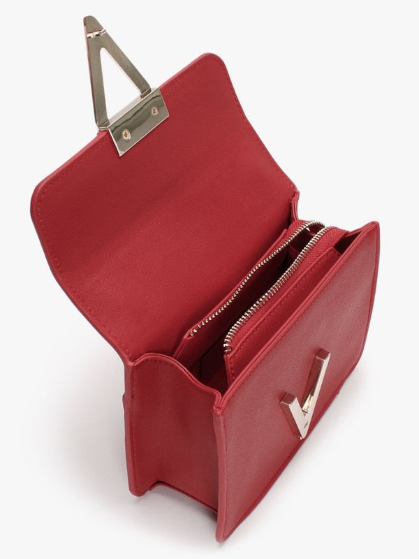 Small Penelope Red Satchel Bag