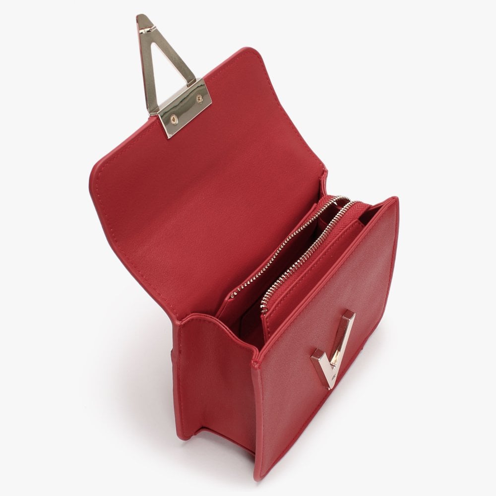 Small Penelope Red Satchel Bag