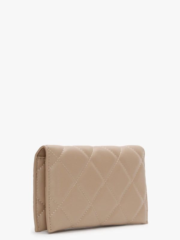 Ada Cammello Quilted Wallet