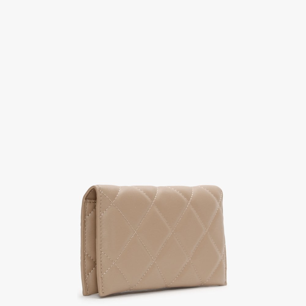 Ada Cammello Quilted Wallet