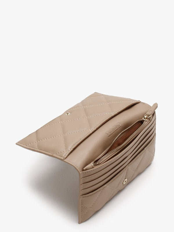 Ada Cammello Quilted Wallet