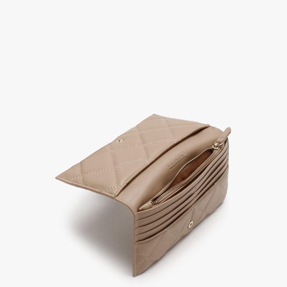 Ada Cammello Quilted Wallet