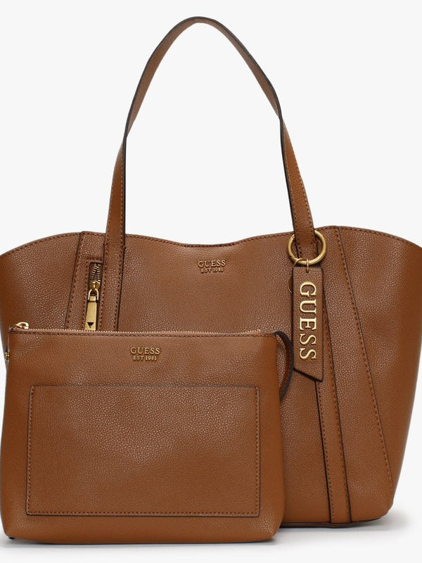 Naya Trap Cognac Tote Bag
