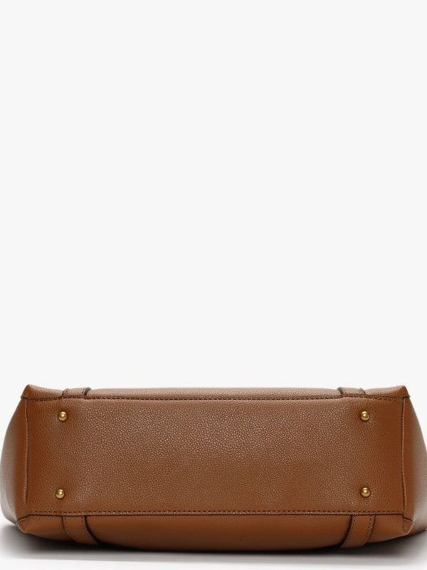 Naya Trap Cognac Tote Bag