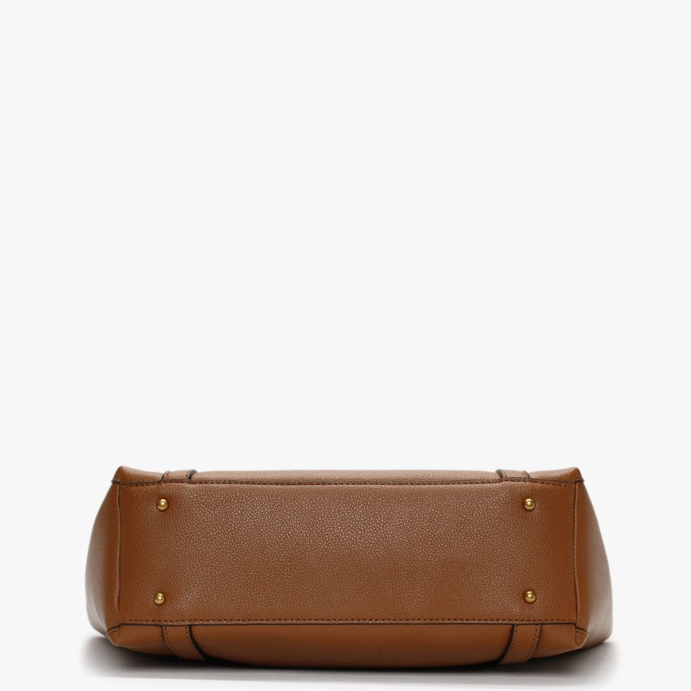 Naya Trap Cognac Tote Bag
