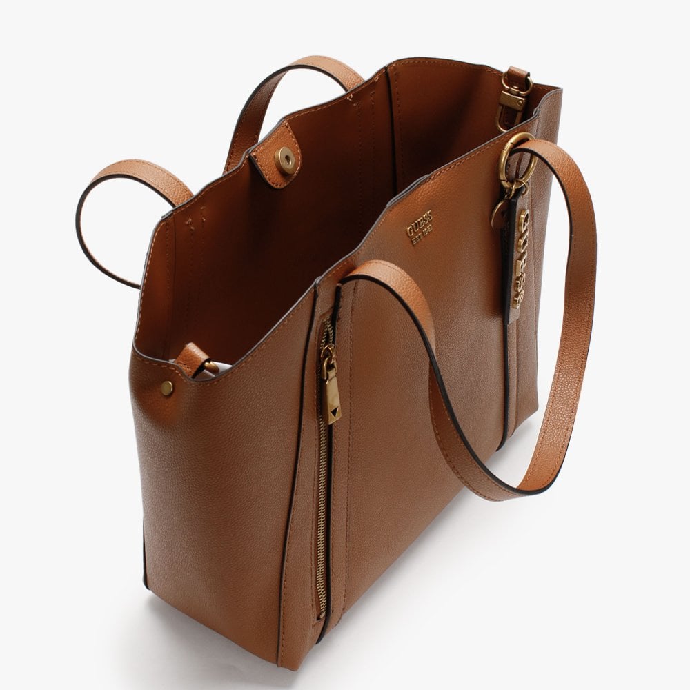 Naya Trap Cognac Tote Bag