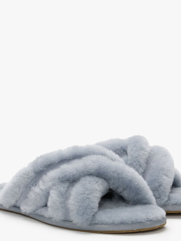 Scuffita Ash Fog Sheepskin Slippers