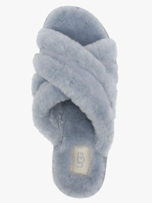 Scuffita Ash Fog Sheepskin Slippers