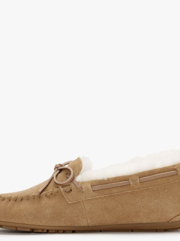 Prost Chestnut Double-Face Sheepskin Slippers