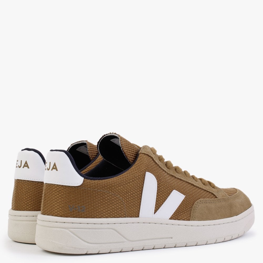 Men’s V-12 B-Mesh Tent White Trainers