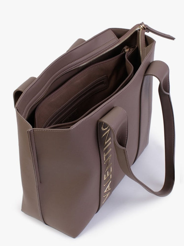 Olive Taupe Tote Bag