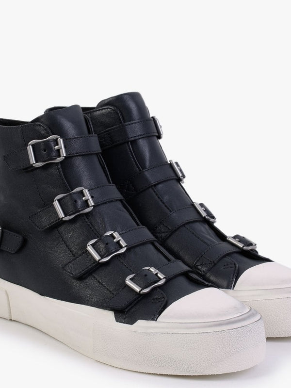 Gang Whale Leather High Top Trainers