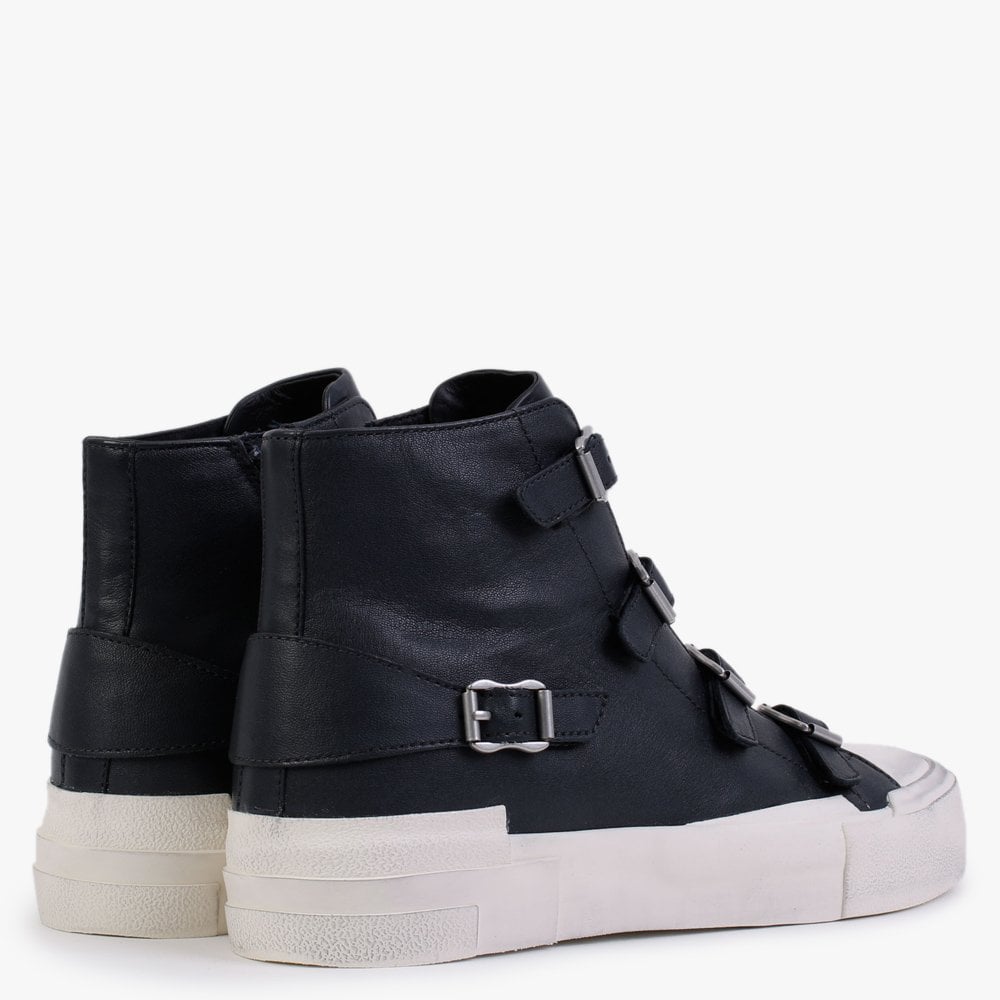 Gang Whale Leather High Top Trainers