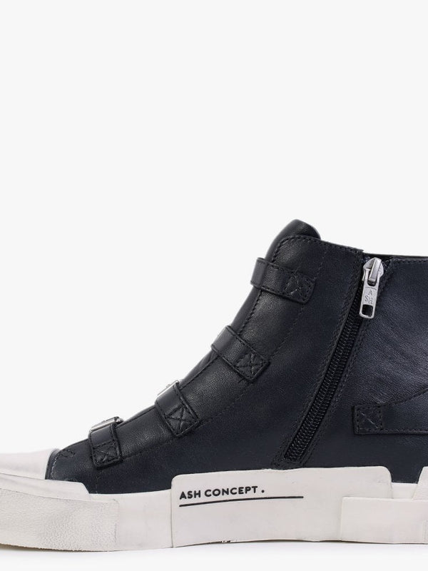 Gang Whale Leather High Top Trainers