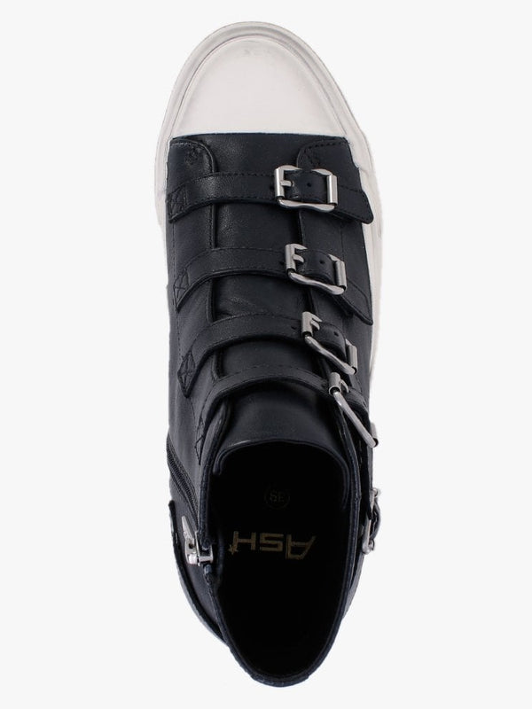 Gang Whale Leather High Top Trainers
