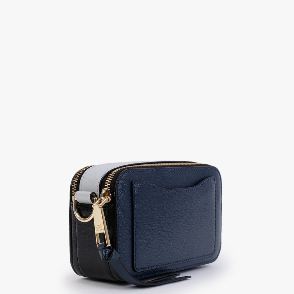 The Logo Strap Snapshot New Blue Sea Multi Leather Camera Bag