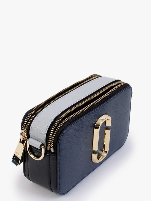 The Logo Strap Snapshot New Blue Sea Multi Leather Camera Bag