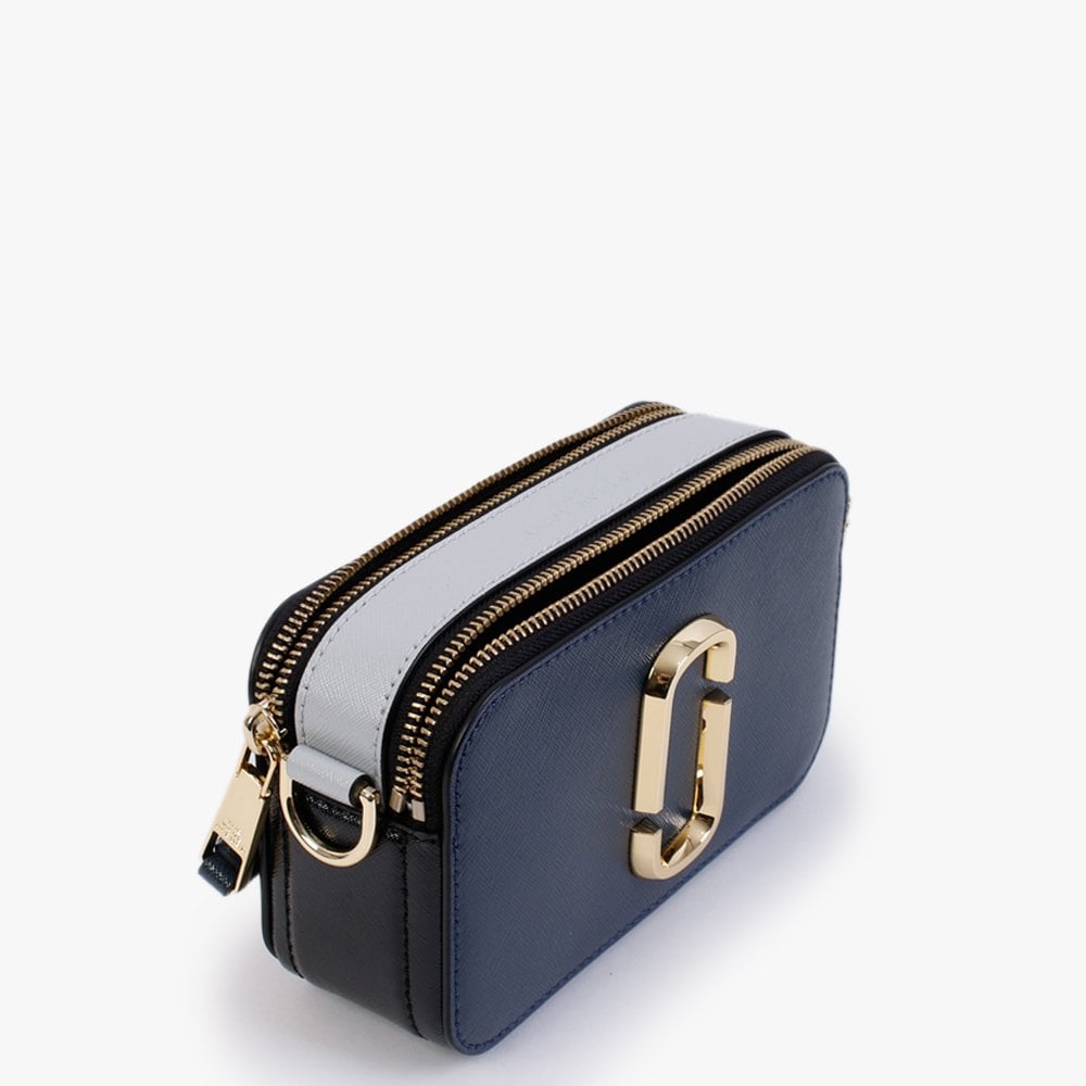 The Logo Strap Snapshot New Blue Sea Multi Leather Camera Bag