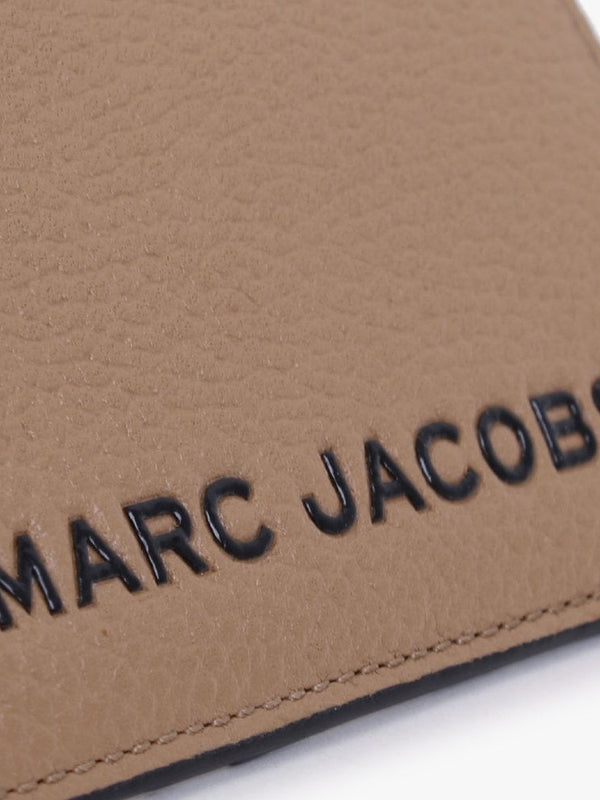 The Colourblock Small Medium Tan Leather Top Zip Wallet